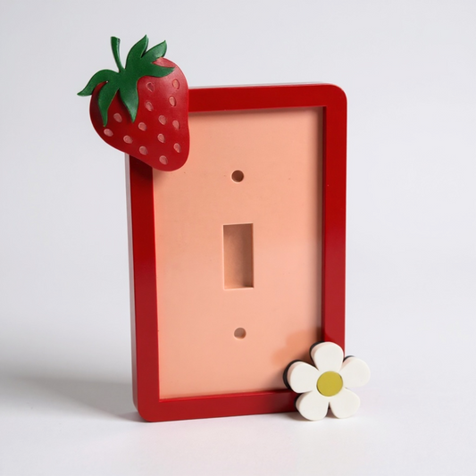Strawberry Pop Light Switch Cover